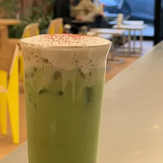 Strawberry Matcha Latte