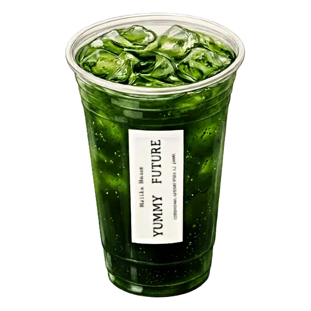 Iced Matcha Americano